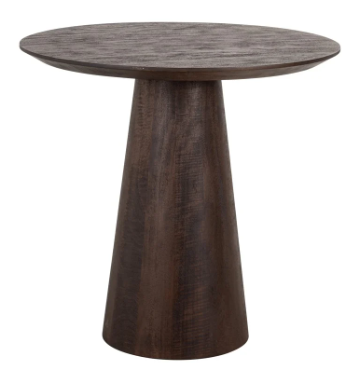 Mese dining - Masa Willow 80Ø (maro inchis)