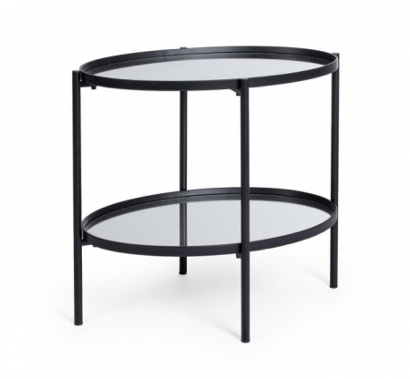 IN STOC - Masuta de cafea Jens, Negru 55,5 Cm