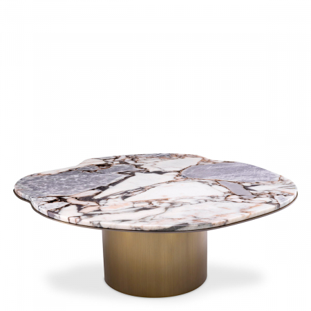 Masute - Măsuță de cafea, Shapiro marmura usoara, Dims: L. 99 | W. 87.5 | H. 37 (CM)