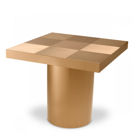 Masute - Măsuță laterală, Laporte finisaj alama, Dims: L. 57 | W. 57 | H. 50 (CM)