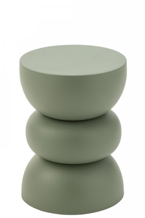 Taburete si pufuri - Masuta laterala/taburet, Lise, verde, 32x43.5