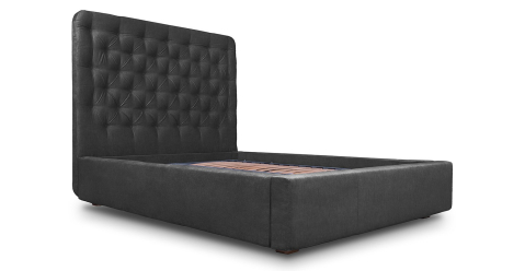 Paturi - Merlin pat cu somiera rabatabila si tetiera Carrie 180*200