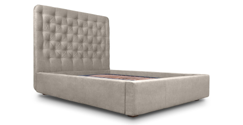 Paturi - Merlin pat cu somiera rabatabila si tetiera Carrie 180*200