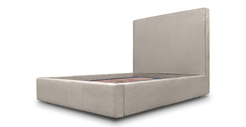 Paturi - Merlin pat cu somiera rabatabila si tetiera Ellie 180*200