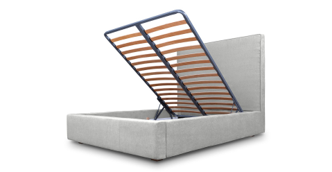 Paturi - Merlin pat cu somiera rabatabila si tetiera Ellie 180*200