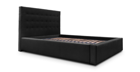 Paturi - Merlin pat cu somiera rabatabila si tetiera Merlin 90*200