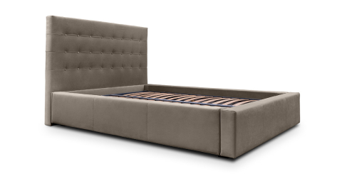 Paturi - Merlin pat cu somiera rabatabila si tetiera Merlin 90*200