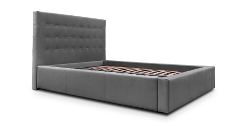 Paturi - Merlin pat cu somiera rabatabila si tetiera Merlin 90*200