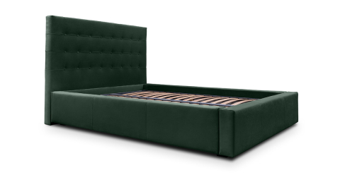 Paturi - Merlin pat cu somiera rabatabila si tetiera Merlin 90*200