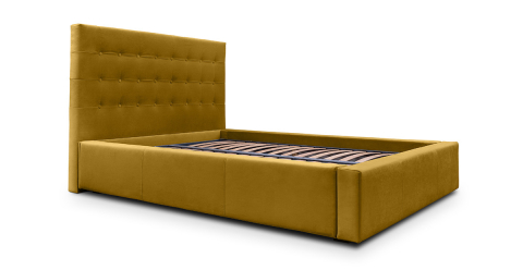 Paturi - Merlin pat cu somiera rabatabila si tetiera Merlin 90*200