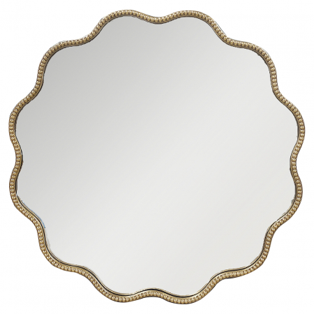 Oglinzi - Oglindă Levien (Auriu), Dims: 71.0 x 71.0 x 2.5 cm