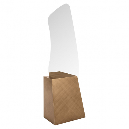 Oglinzi - Oglindă Mayla (Auriu periat), Dims: 202.0 x 75.0 x 40.5 cm