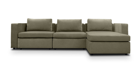 Canapele - Module canapea fixa de 3 locuri L