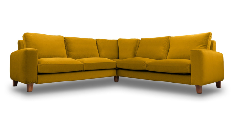 Canapele - Monden coltar fix de 4 locuri