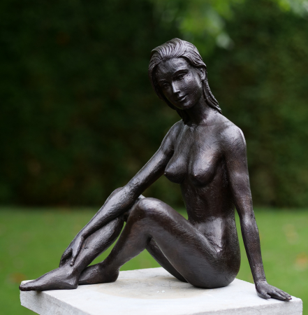 Figurine bronz - Naked woman 29 x 20 x 29 cm