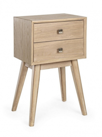 Noptiere - Noptiera Alannis, Lemn, Maro, 40x30x66 cm