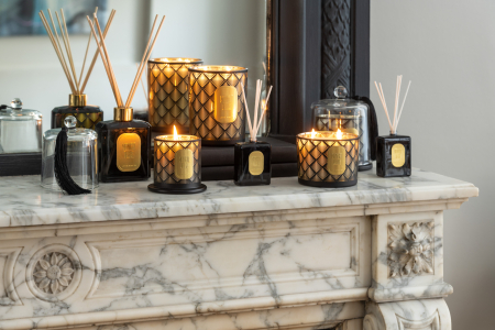 Lumanari parfumate si odorizante - Odorizant, Ceara, Negru, 5x2.5x6.5