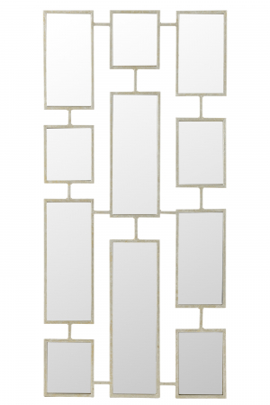 Oglinzi - Oglinda 11 Parts, Metal, Argintiu, 47x1x100 cm