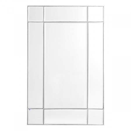 Oglinzi - Oglindă, Beaumont finisaj nichel, Dims: W. 90 | D. 3 | H. 140 (CM)