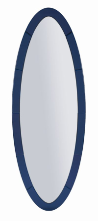 Oglinzi - Oglinda de perete Amman albastra 55x2x150 cm (dimensiunea oglinzii 42,5x137,5 cm)