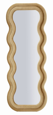Oglinzi - Oglinda de perete Emily aurie 60x6x160 cm (dimensiunea oglinzii 42x144 cm)