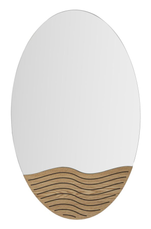 Oglinzi - Oglinda de perete Lines 50x1,5x80 cm (dimensiunea oglinzii 50x62 cm)