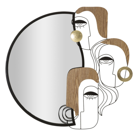 Oglinzi - Oglinda de perete Picasso 83x5x80 cm (dimensiunea oglinzii 48,5x72 cm)