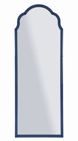 Oglinzi - Oglinda de perete Tangier albastra 55x2x150 cm (dimensiunea oglinzii 49x144 cm)