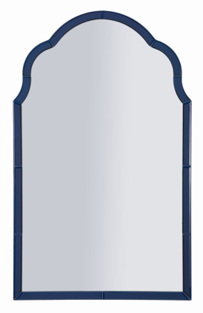 Oglinzi - Oglinda de perete Tangier albastra 62x1x100 cm (dimensiunea oglinzii 55x94 cm)