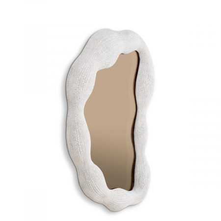 Oglinzi - Oglindă, Genta S finisaj alb , Dims: L. 79 | W. 61 | D. 6 (CM)