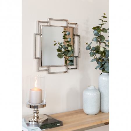 Oglinzi - Oglinda Hommage, inox, argintiu, 40 cm