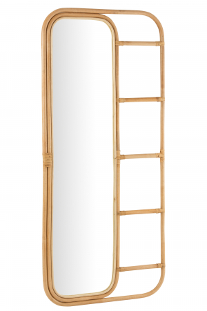 Oglinzi - Oglinda Ladder, Bambus, Natural, 180x80x3 cm