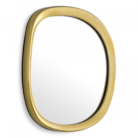 Oglinzi - Oglindă, Leandro finisaj auriu, Dims: L. 45 | W. 43 | D. 3 (CM)