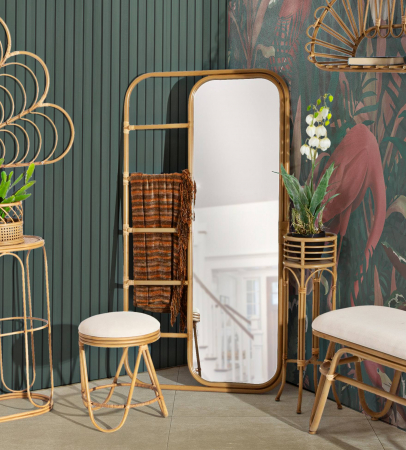 Oglinzi - Oglinda PANAMA, Maro, Fier/Plastic, 151x77.5x3.3 cm