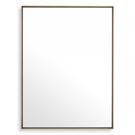 Oglinzi - Oglindă, Redondo S finisaj alamă, Dims: L. 120 | W. 90 | D. 4 (CM)