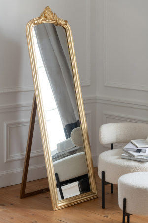 Oglinzi - Oglinda verticala din lemn Emi, auriu