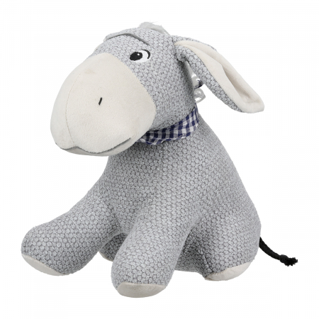 Opritoare pentru usa - Opritor ușă, Măgar, Elias, Bumbac, Poliester, gri, PU 4, L. 22 cm, L. 15 cm, H. 24 cm