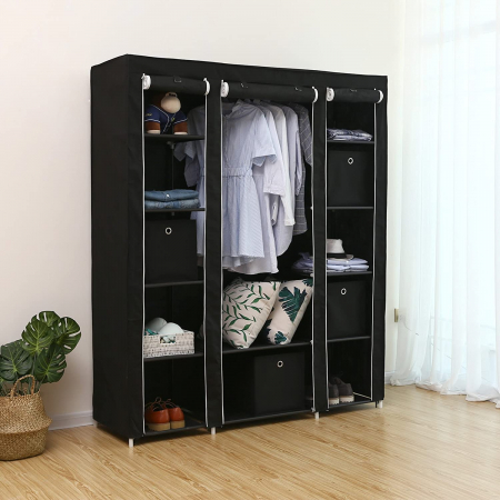 Organizatoare - Organizator pliabil haine si accesorii, SONGMICS, 150*45*180cm