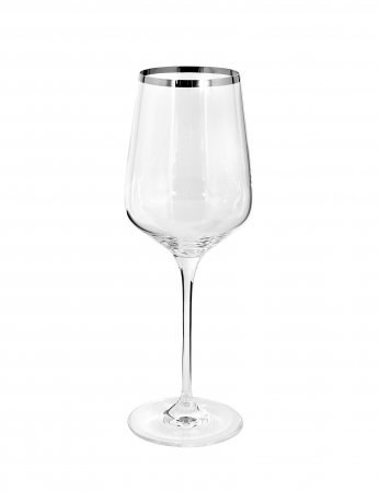 Pahare - Pahar pentru vin PLATINUM, sticla, 25x9 cm
