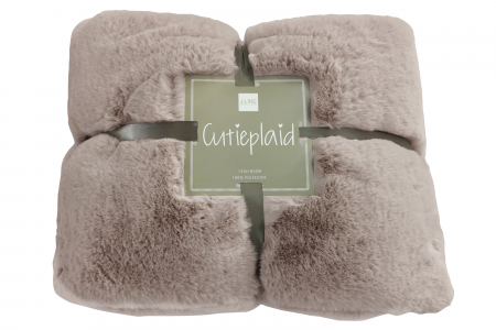 Paturi si cuverturi - Patura Cutie, Fibre textile, Gri, 180x130x4 cm