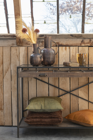 Perne si fete de perne - Pernă decorativă, piele