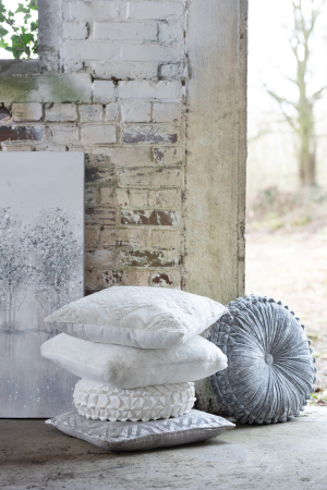 Perne si fete de perne - Perna, Textil, Alb , 45x45x12