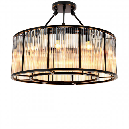 Lustre - Plafoniera Bernardi L, finisaj bronz, Dims: Ø 80 | H. 61 (CM)