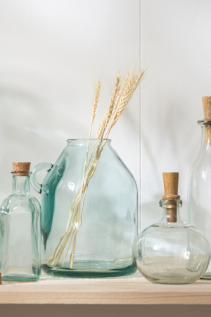 AUTUMN - Planta, Fibre naturale, Natural, 8x8x80