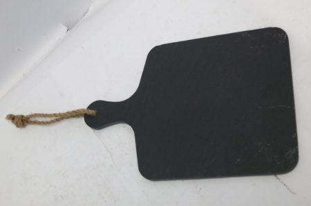 Tavi si platouri - Platou de servire, pătrat, Normus, Ardezie, antracit, PU 8, L. 1 cm, L. 18 cm, H. 37 cm