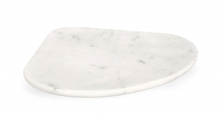 Tavi si platouri - Platou Kandy, Marmura, Alb, 30x26.25x1.5 cm