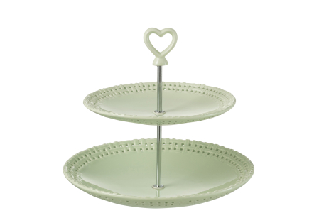 Tavi si platouri - Platou servire pe 2 niveluri