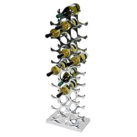 Suporturi pentru sticle - Raft pentru vin Alboran 27 sticle, Dims: L. 21 | W. 36 | H. 105 (CM)