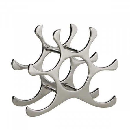 Suporturi pentru sticle - Raft pentru vin Alboran 6 sticle, Dims: L. 11 | W. 28 | H. 26 (CM)