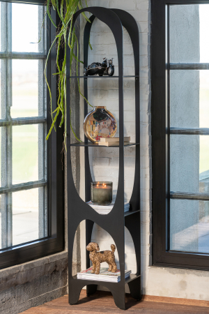 Polite si rafturi - Raft, Var metal, negru